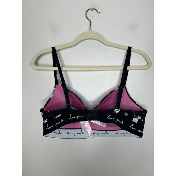 PINK Victoria’s Secret Floral Wear Everywhere Lightly Lined Bra Size 36C - Picture 4 of 8